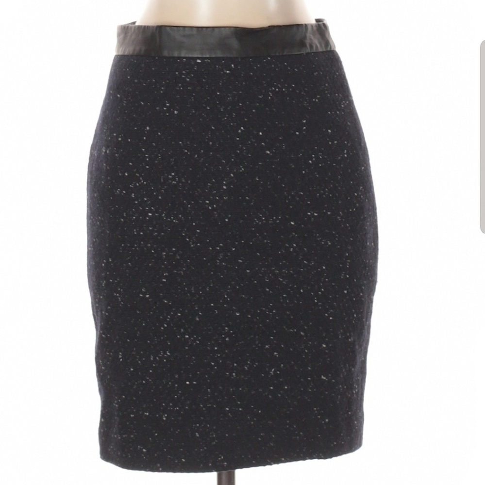 Ann Taylor Blue Pencil Skirt